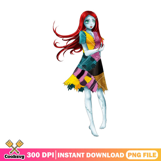 Cute sally design file png, sally cute png, halloween disney png