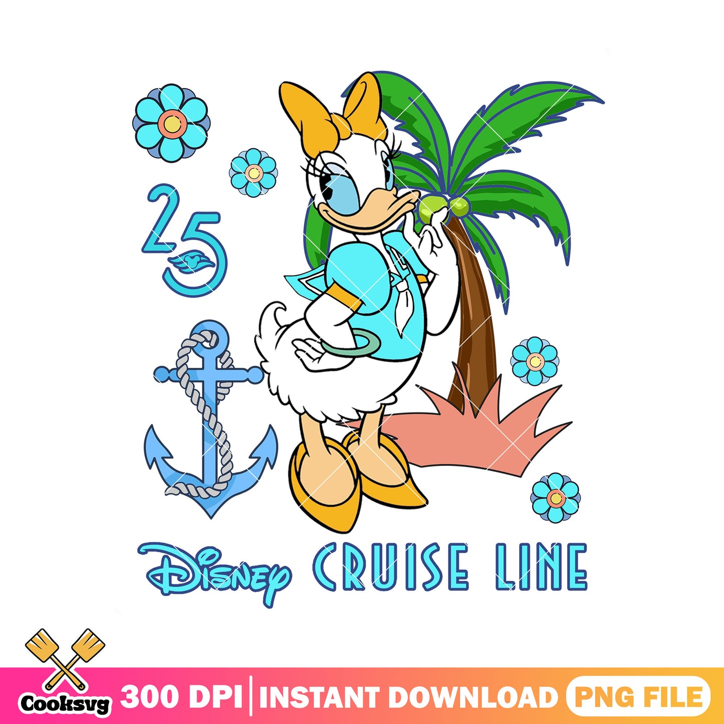 Daisy cruise line disney png, daisy duck png, disney world png