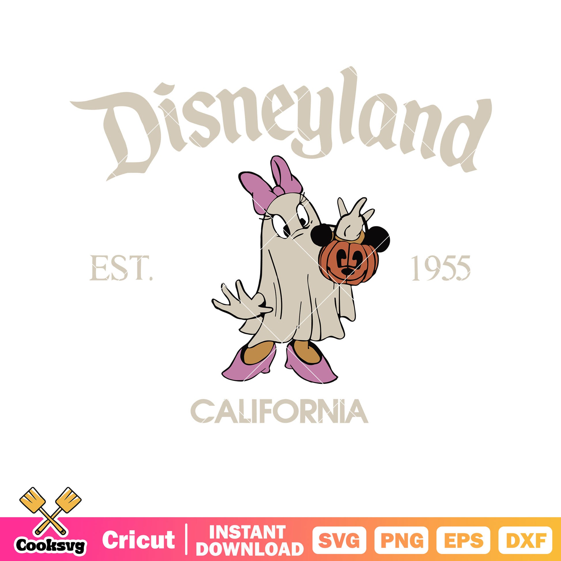 Daisy ghost disneyland halloween svg