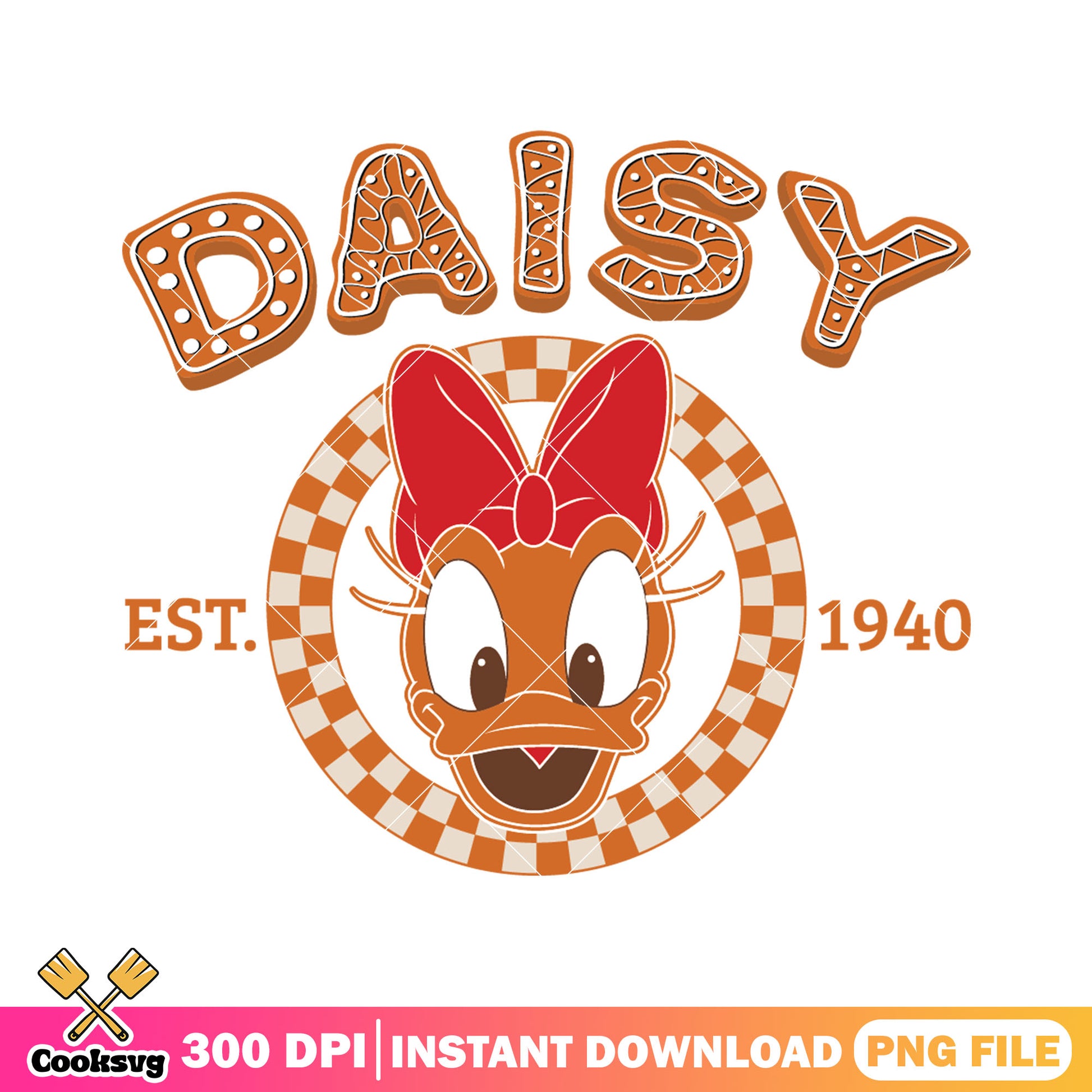 Daisy head est 1940 christmas png