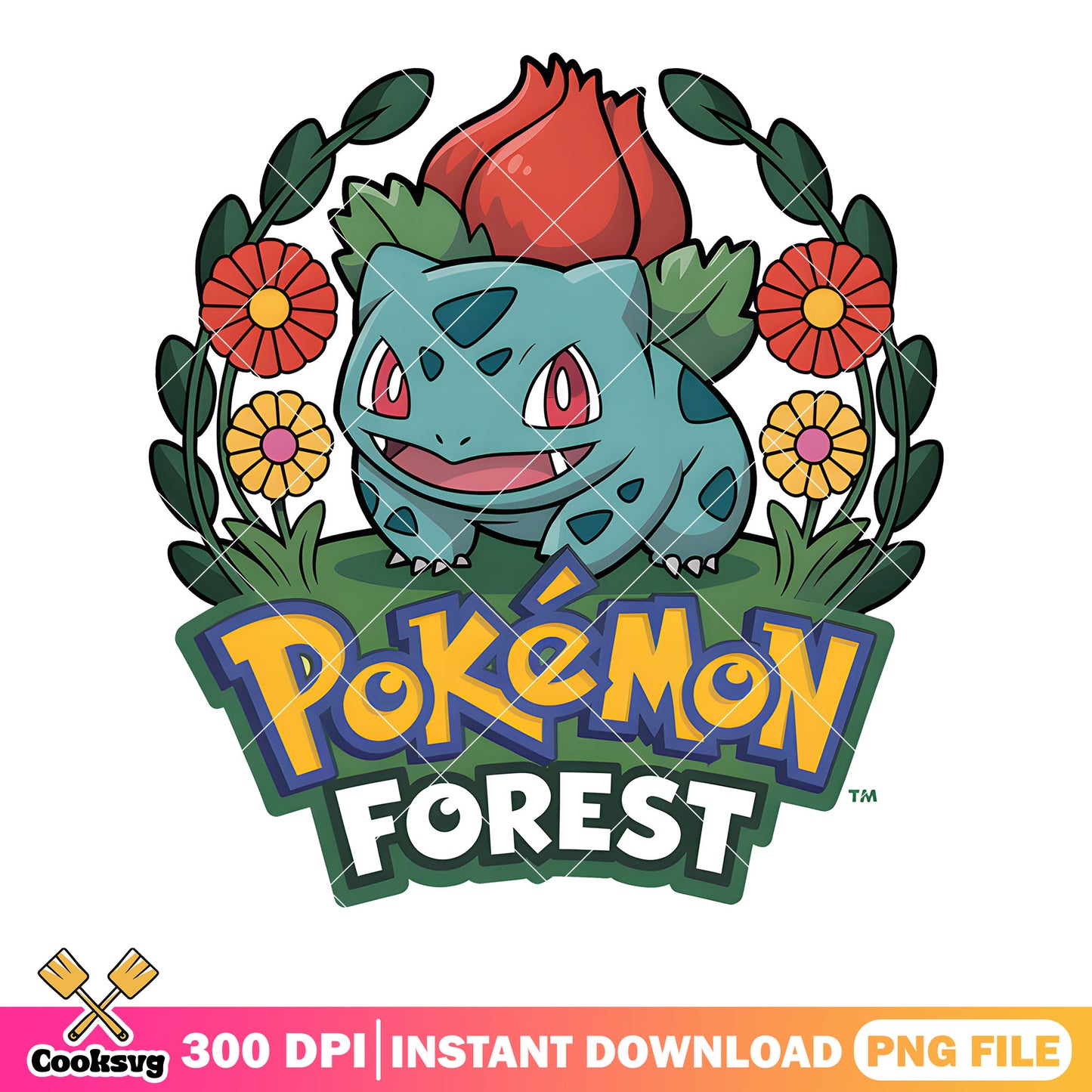 Daisy vibes bulbasaur png, pokemon poster png, pokemon movie png