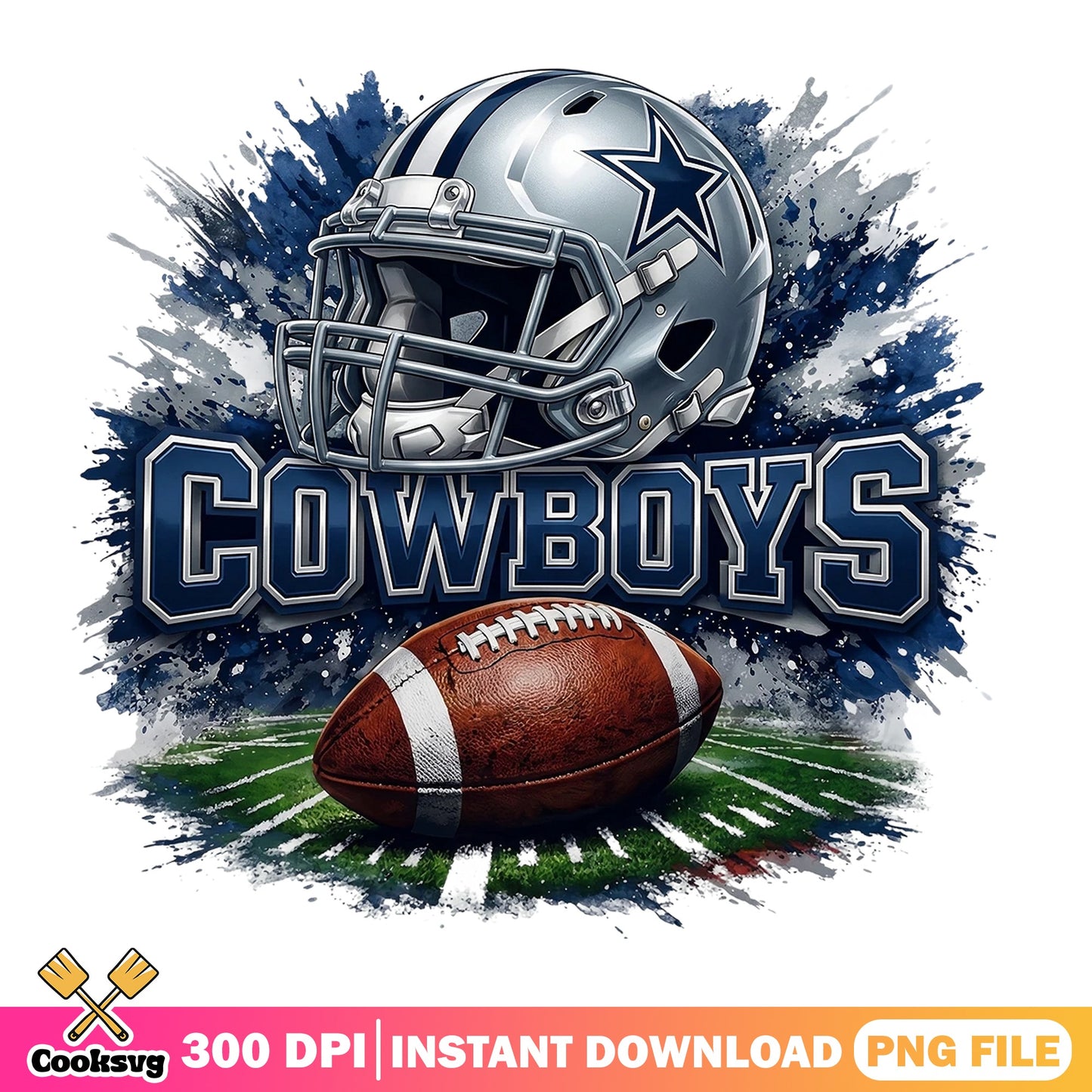 Dallas Cowboys Football Helmet PNG, Cowboys NFL PNG, Football PNG