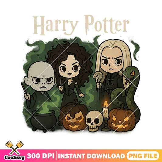 Dark wizard coven png, harry potter halloween png, harry potter png