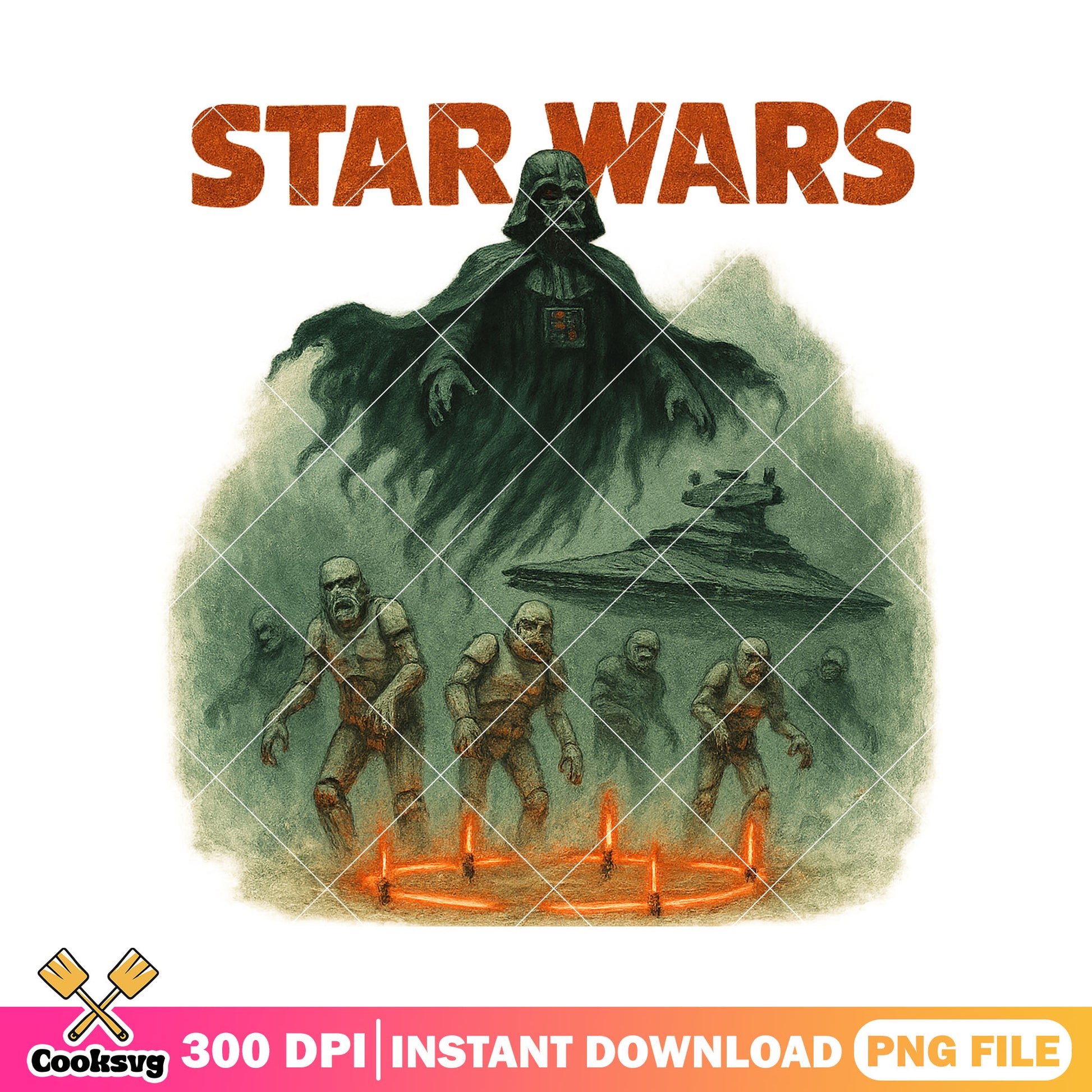 Darth vader zombies army png, darth vader png, star wars png