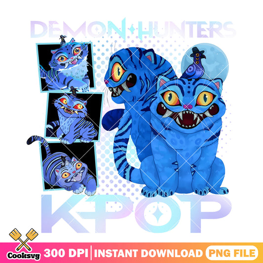 Demon hunters derpy png, derpy tiger png, kpop demon hunters png