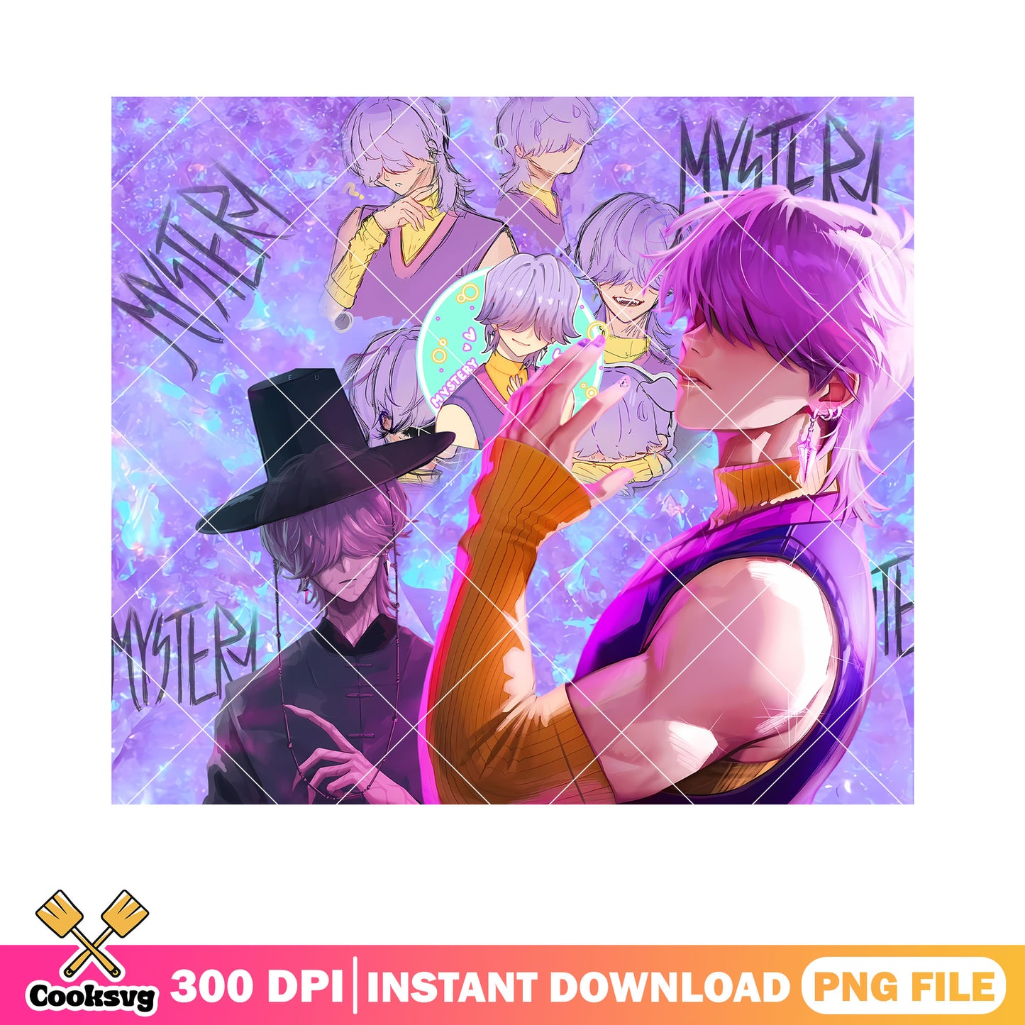 Demon mystery kpop  png, saja mystery png, kpop demon hunters png