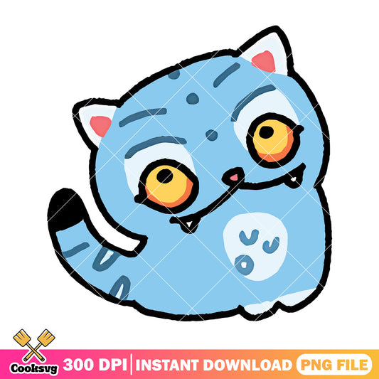 Derpy cat kpop png, derpy tiger png, kpop hunters movie png