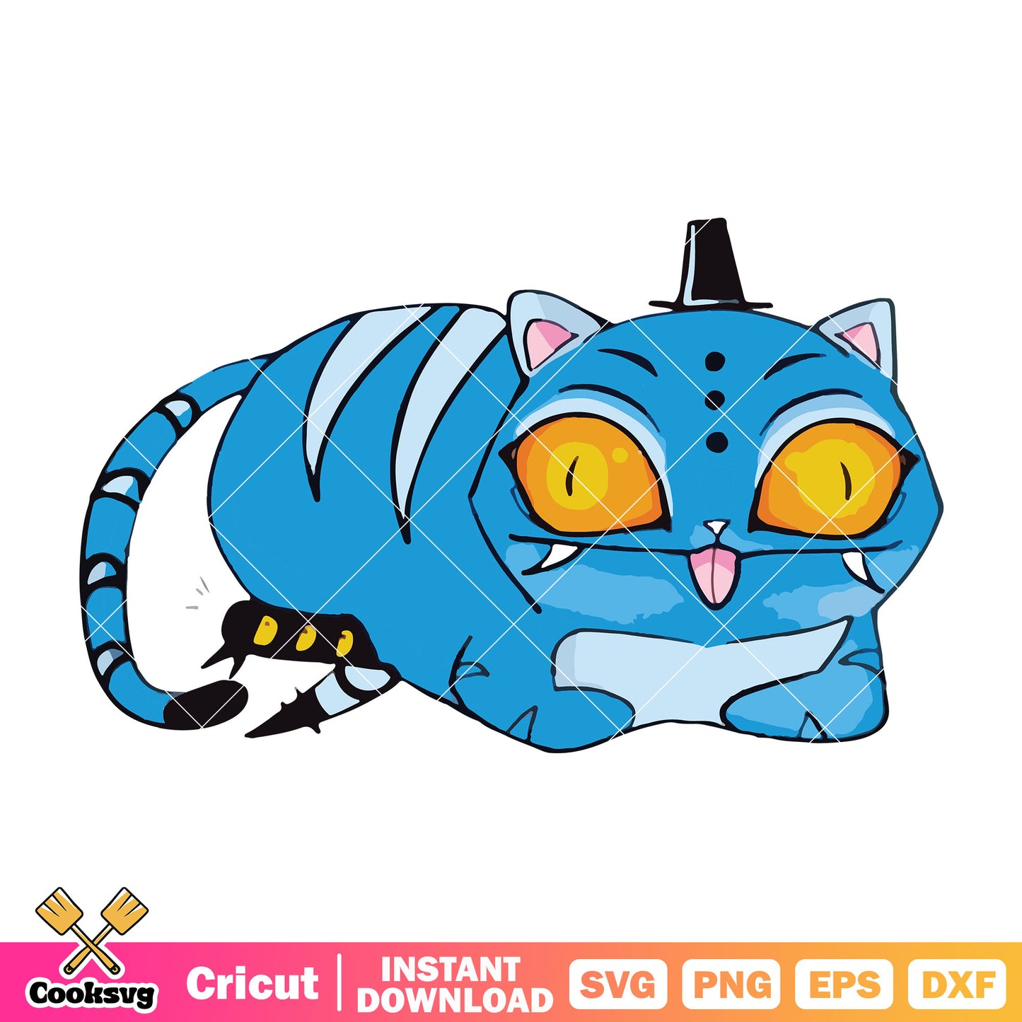 Derpy cute tiger svg, cute derpy svg, derpy huntrix svg