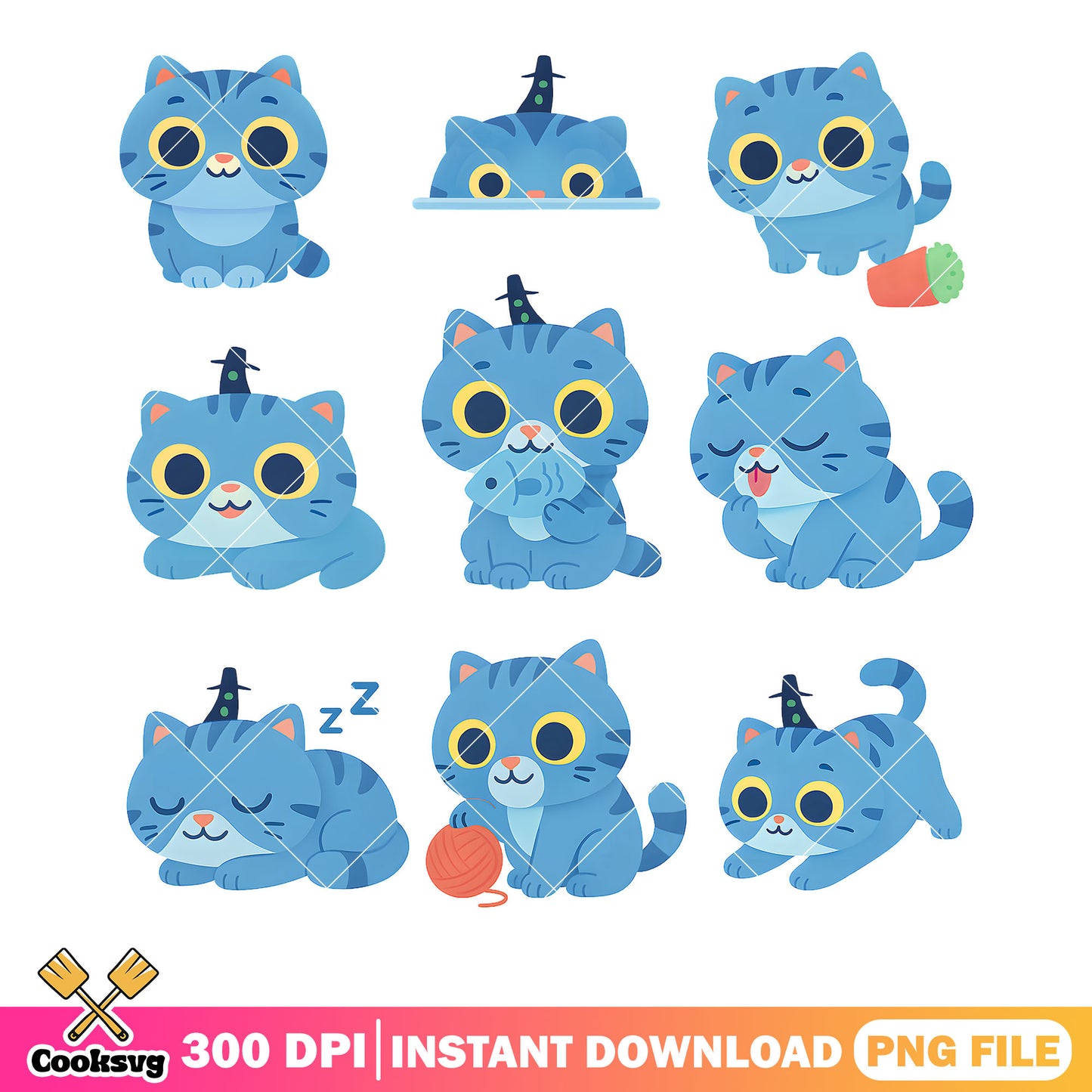 Derpy kitten boys png, cute derpy png, huntrix kpop png