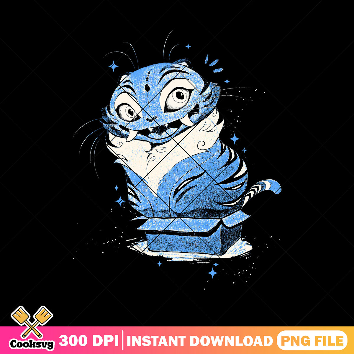 Derpy kpop demon tiger png, derpy kpop png, kpop hunters png