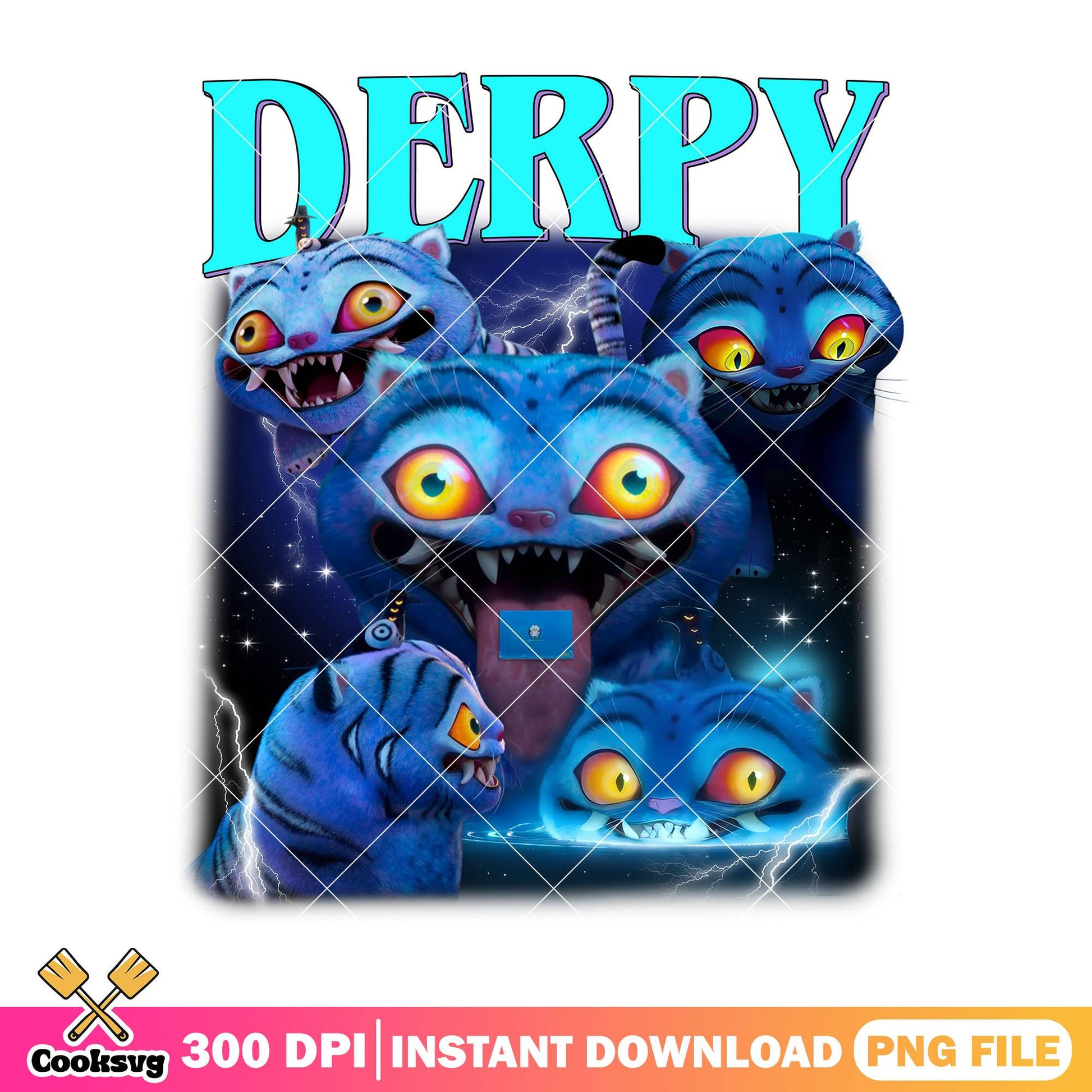 Derpy monster huntrix png, derpy tiger​ png, huntrix movie​ png