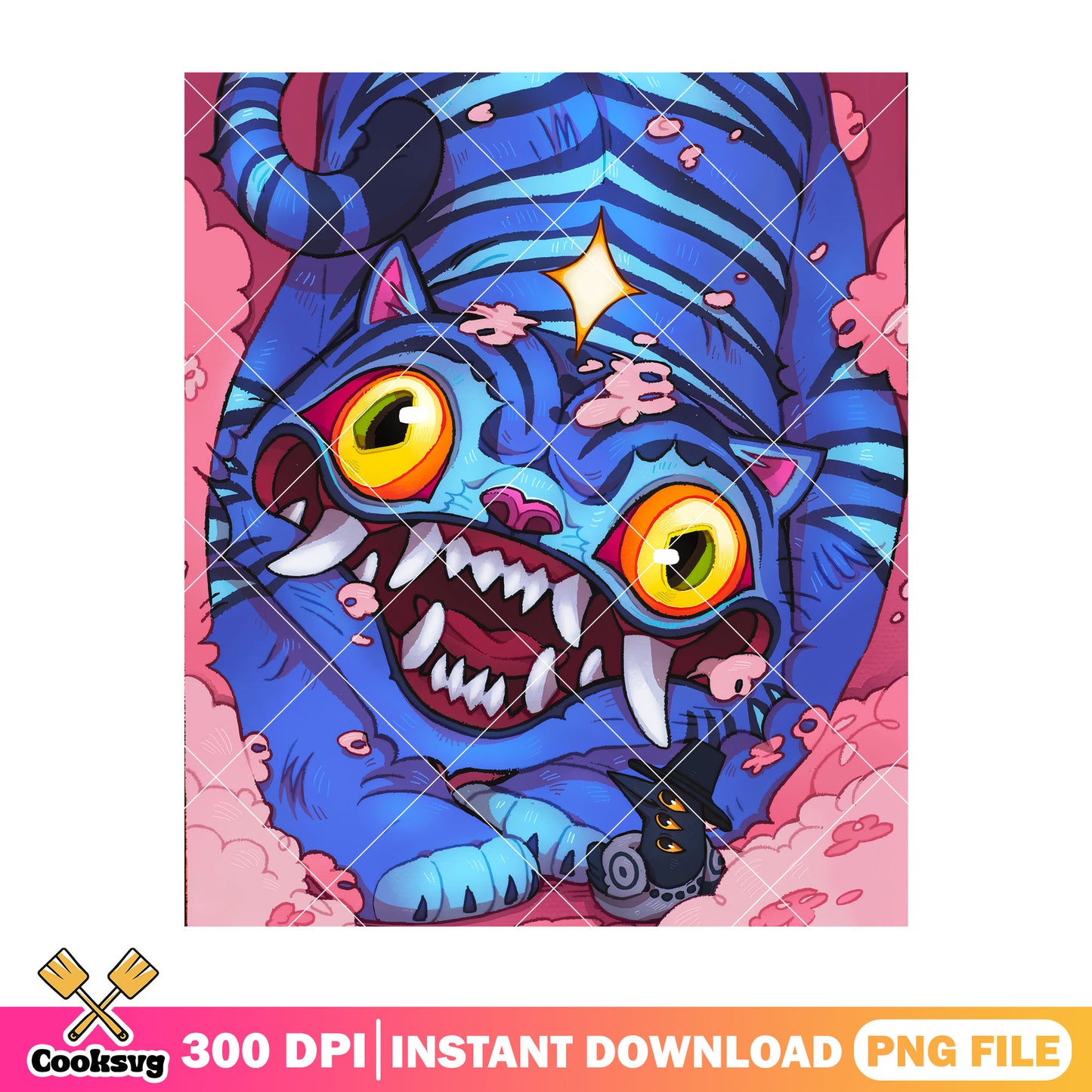 Derpy sussy bright in cotton png, derpy tiger png, cute derpy png