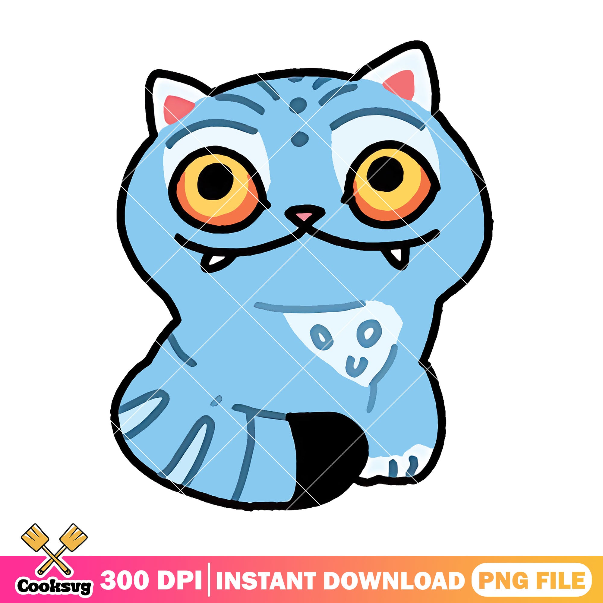 Derpy tiger cute png file, derpy demon png, kpop demon hunters png ...