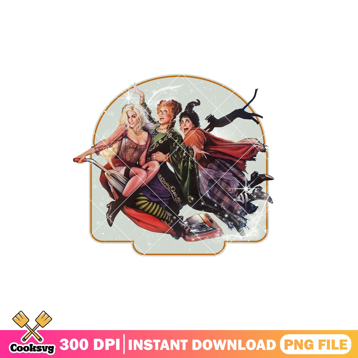 Design hocus pocus png, halloween movie png, halloween custome png