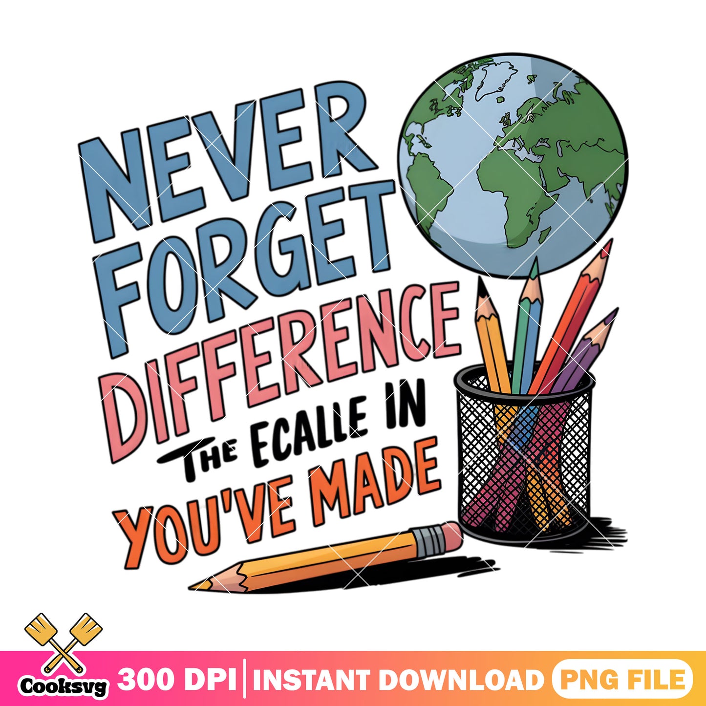 Design never forget png, when is back to school png, font colors png