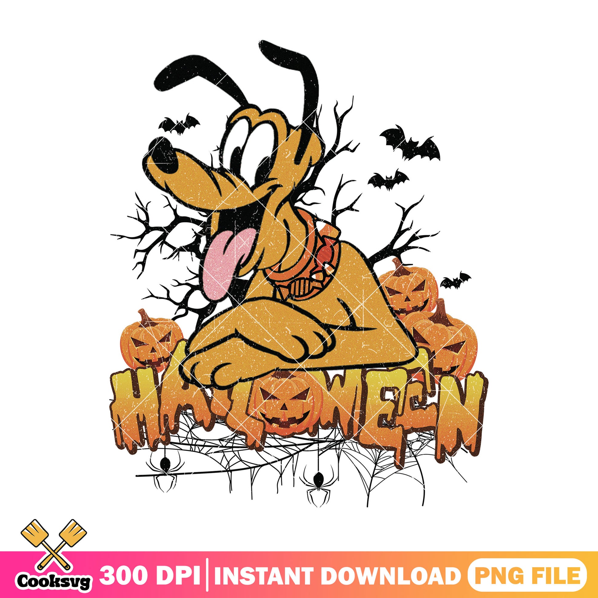 Design pluto halloween png, pluto disney png, mickey mouse png
