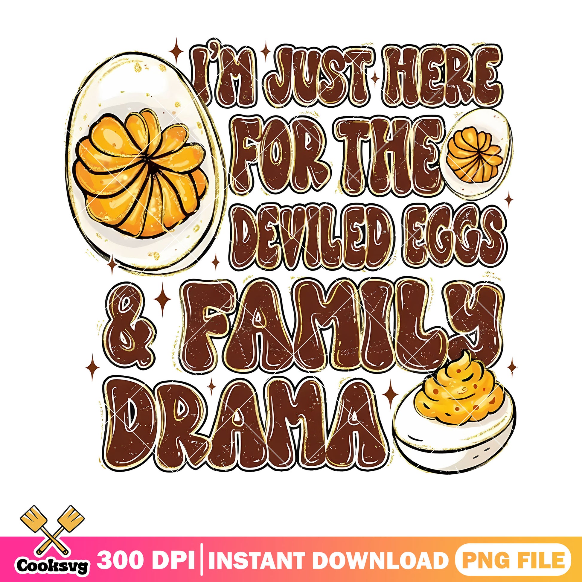 Deviled egg family drama png, scrambled eggs png, eggs for dinner​ png