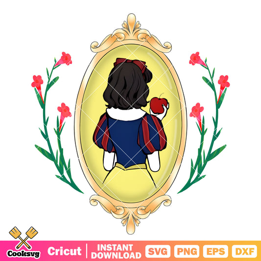 Disney Mirror Snow White Princess PNG, Snow White Princess PNG