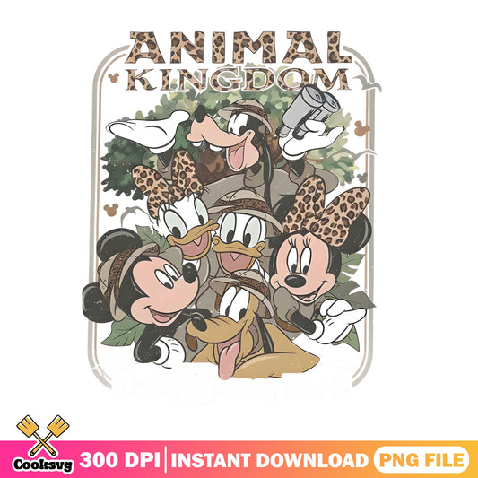 Disney Animal Kingdom PNG, Mickey And Friends Safari PNG, Disney Trip PNG