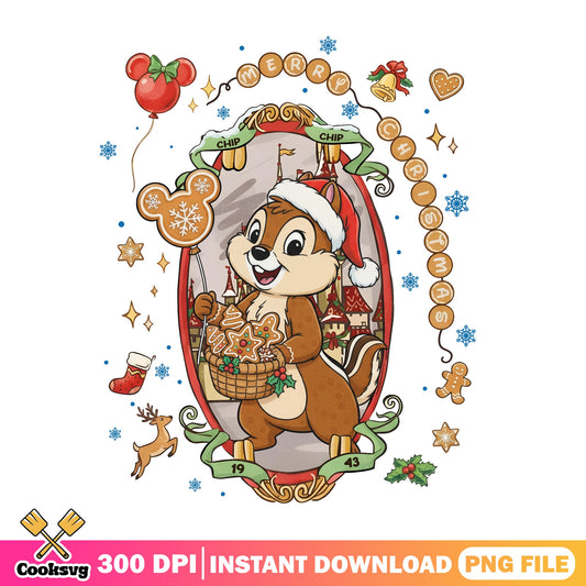 Disney Characters Coquette Bow Chip