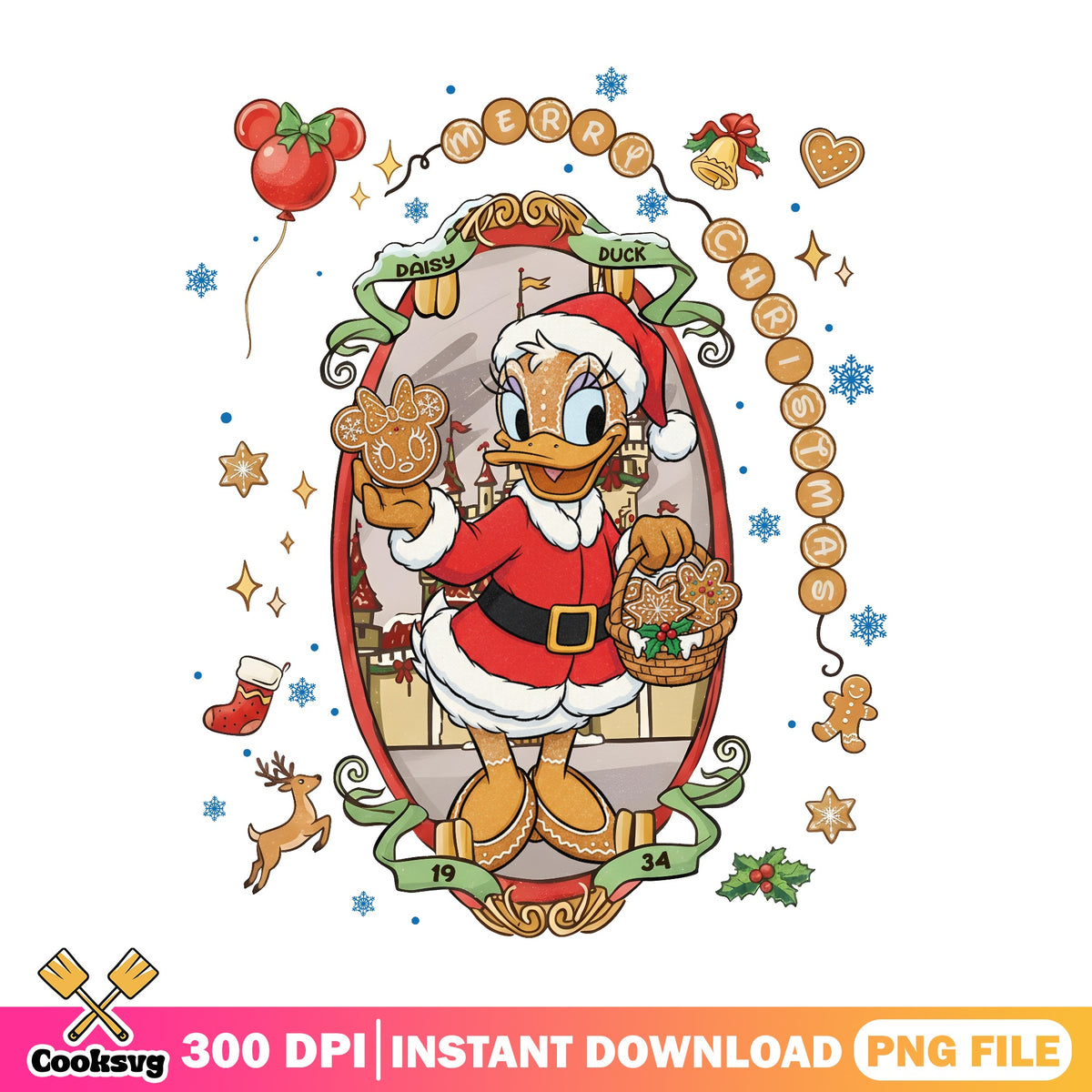 Disney Characters Coquette Bow Daisy