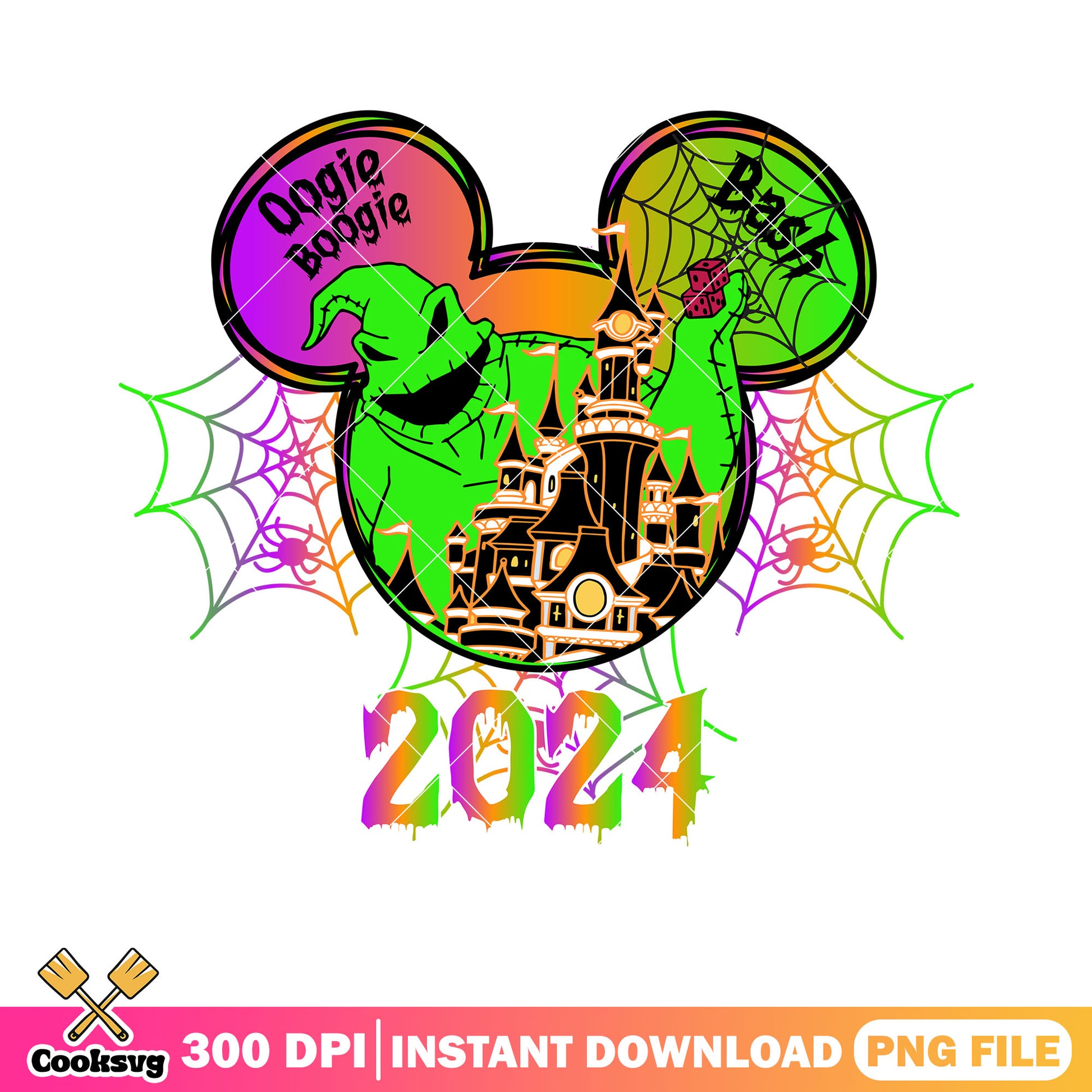 Disney channel png, spider web png, spooky halloween png