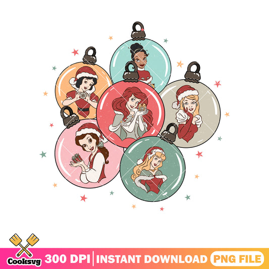 Disney christmas princess ball png