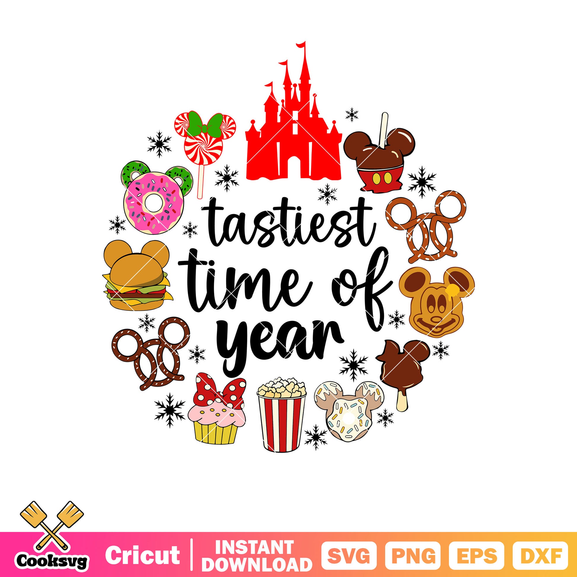 Disney christmas tastiest time of year svg