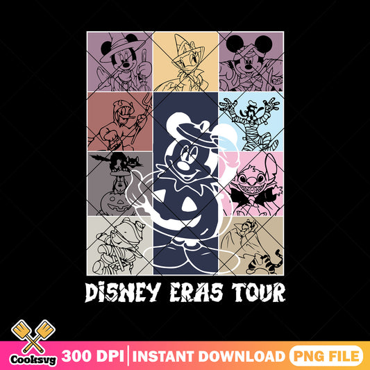 Disney eras tour png, halloween spirit png, disney land png