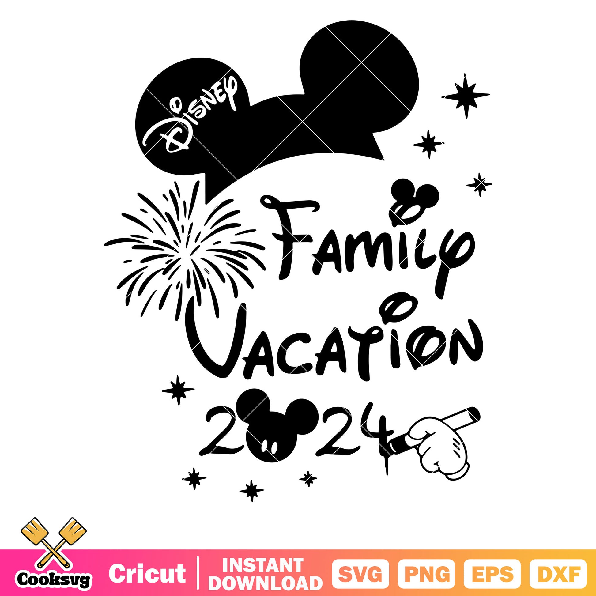 Disney family vacation mickey ears svg, disney family vacation svg