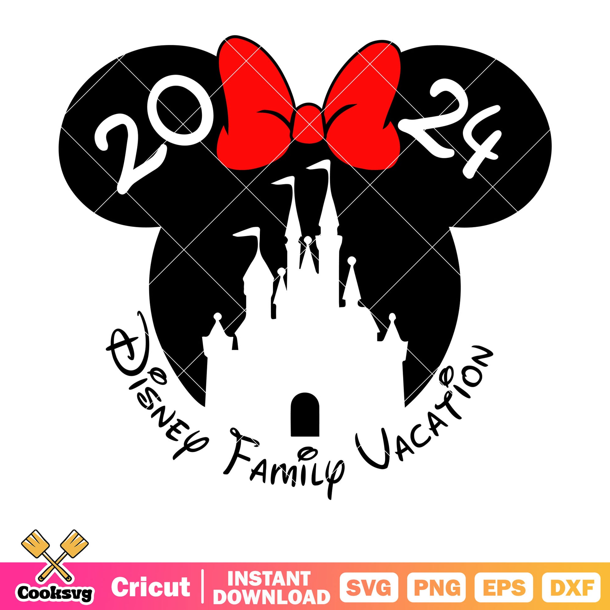 Disney family vacation mickey head 2024 svg, disney family vacation svg