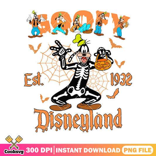 Disney goofy cosplay skeleton png, funny halloween costumes png
