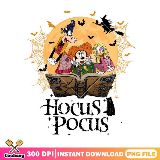 Disney halloween witches png, disney character png, halloween png