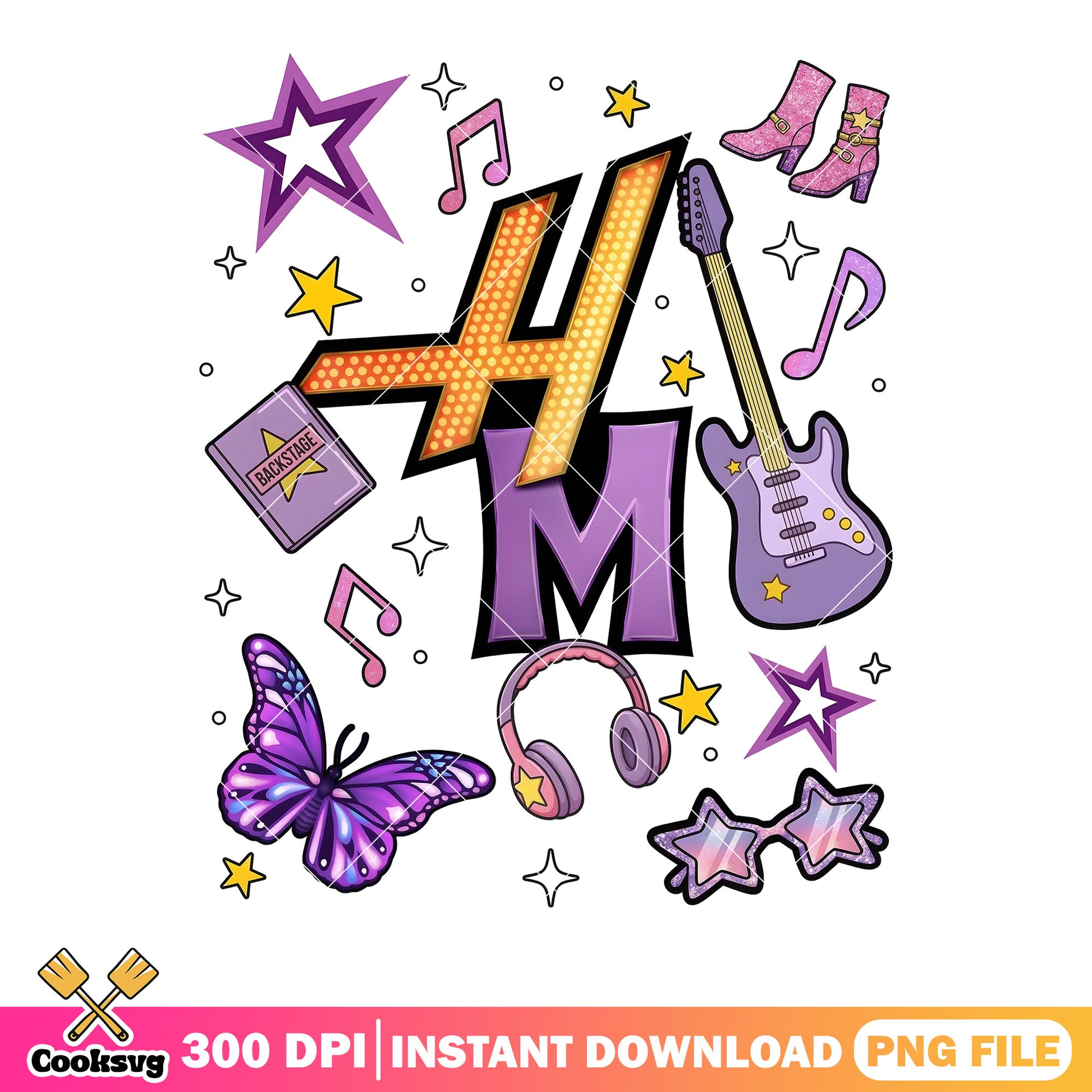 Disney hm vibes png, Disney Pop Star tee png, Hannah Montana png