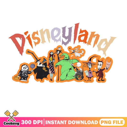 Disneyland Nightmare Before Christmas PNG, Halloween PNG, Disney PNG
