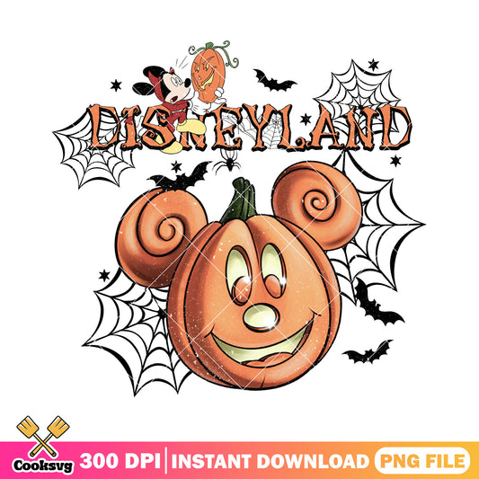 Disneyland mickey pumpkin png, halloween pumpkin png, disney world png