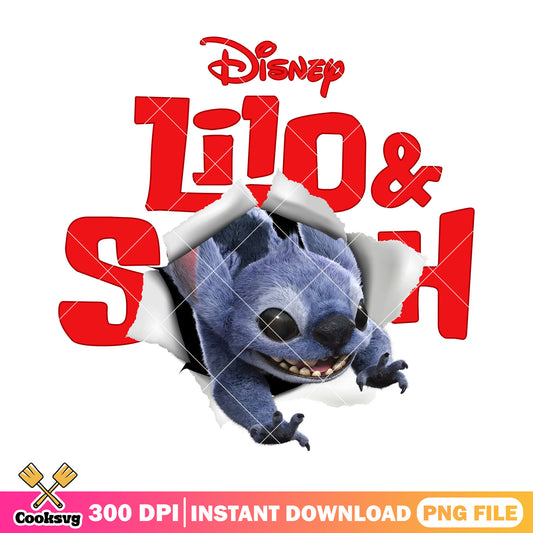 Disney lilo stitch monster movie png, stitch movie png, stitch movie 2025​ png