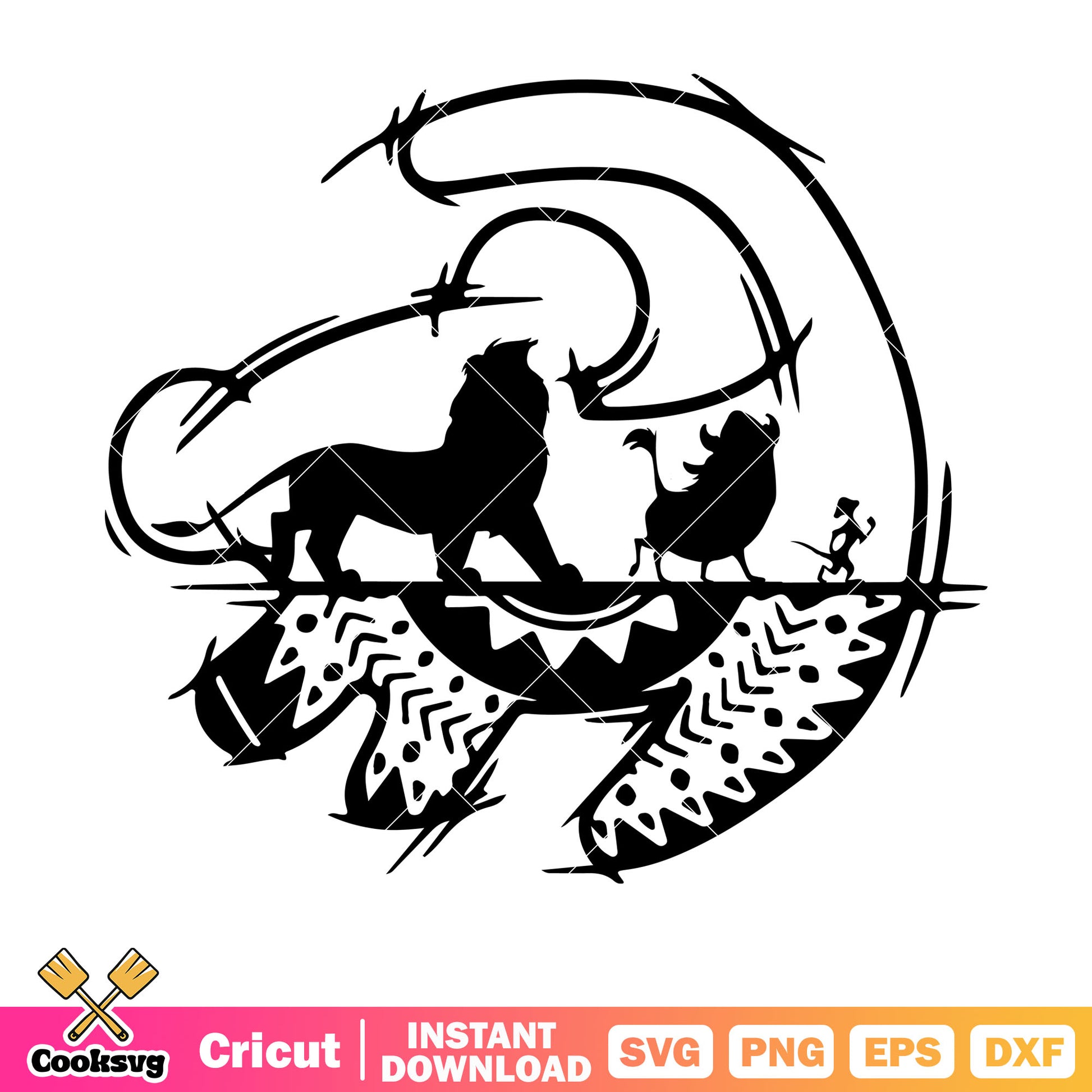 Disney lion king dad and son svg, lion king dad​ svg, disney lion king svg