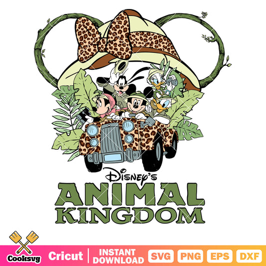 Disney minnie friends animal kingdom svg, disney animal kingdom rides svg