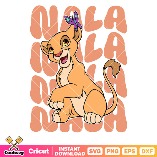 Disney nala lion king svg, disney nala svg, disney lion king svg