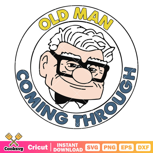 Disney up old man coming through svg, disney up svg, pixar up svg – Cooksvg
