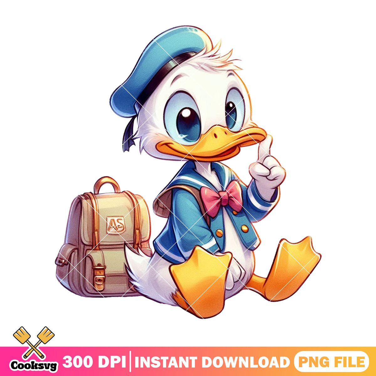 Donald sitting design png, when is back to school png, disney world pn ...