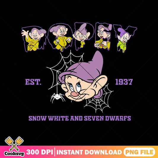 Dopey est 1937 png, dopey dwarf​ png, walt disney png