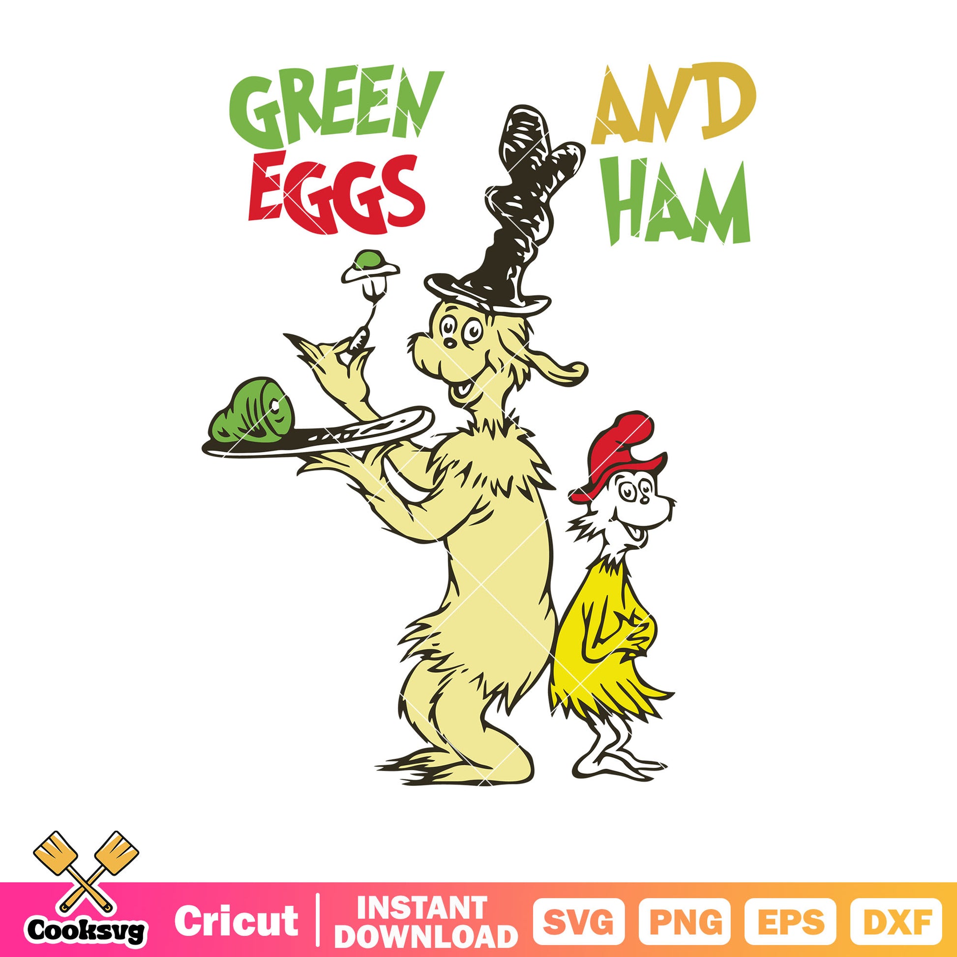 Do you like green eggs and ham svg file, green eggs and ham svg