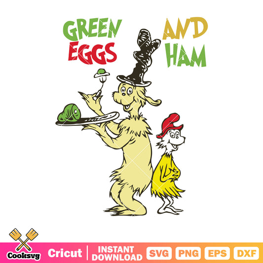 Do you like green eggs and ham svg file, green eggs and ham svg