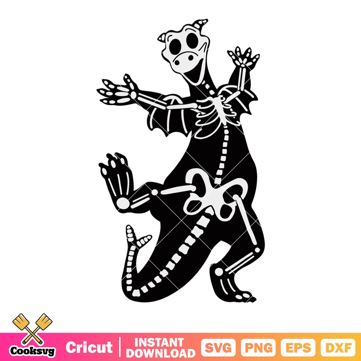 Dragon dancing svg, bones costume svg, skeleton costume svg