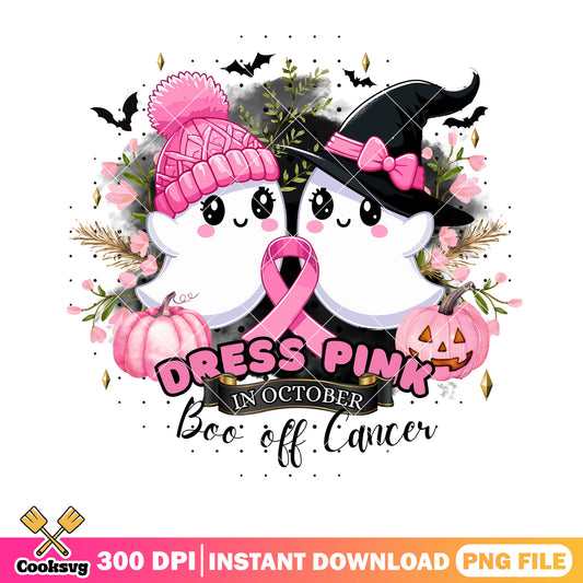 Dress pink in october png, witches hat png, halloween scary png