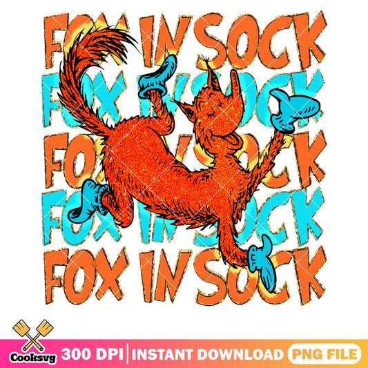 Dr seuss fox in socks friends png, fox in socks png, dr seuss friend png