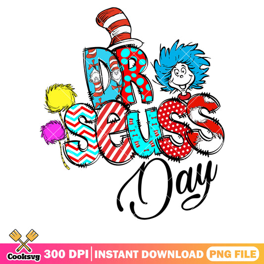 Dr seuss hat and thing day png, dr seuss thing png, dr seuss day png