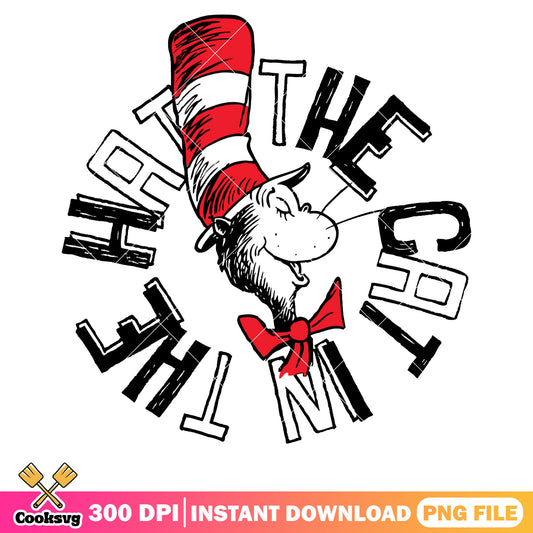 Dr seuss head cat in the hat png, cat in the hat​ png, dr seuss head png